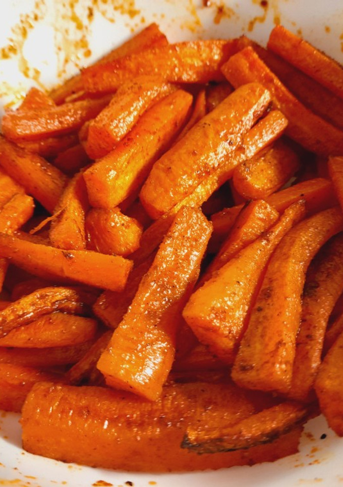 Una foto de Palitos de zanahoria, sencillos y saludables
