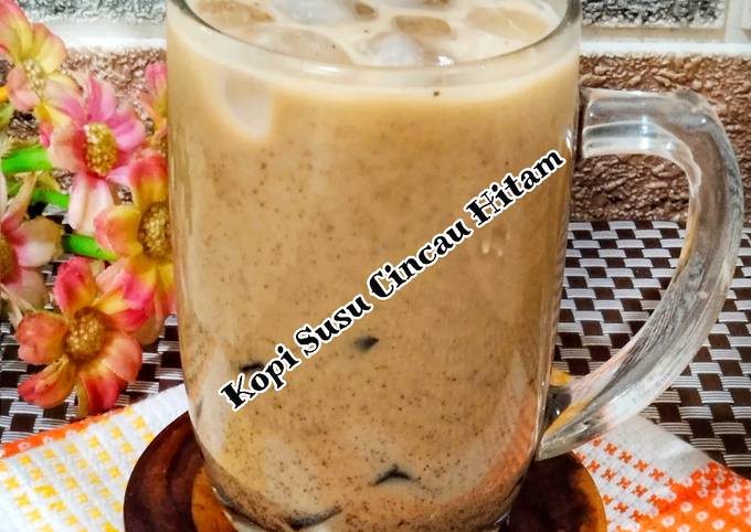 Resep Kopi Susu Cincau Hitam oleh Lanjarsih/Mama Fifian