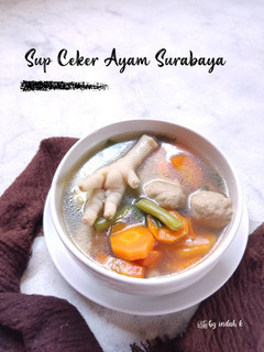 Foto resep Sup Ceker Ayam Surabaya