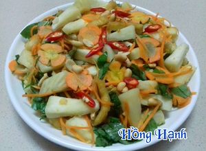 Hình của món Gỏi Sake Chay.