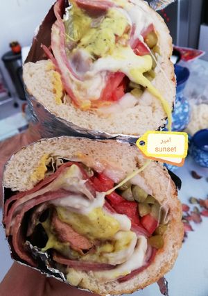 عکسی از دستور ساندویچ رویال 🌭