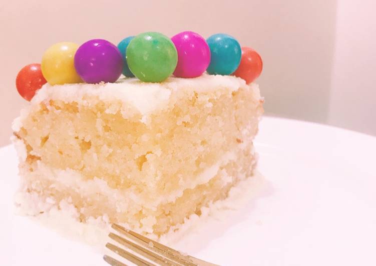 Recipe of Any-night-of-the-week White coconut cake