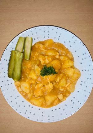 Paprikáskrumpli nokedlivel 😍 recept fotója