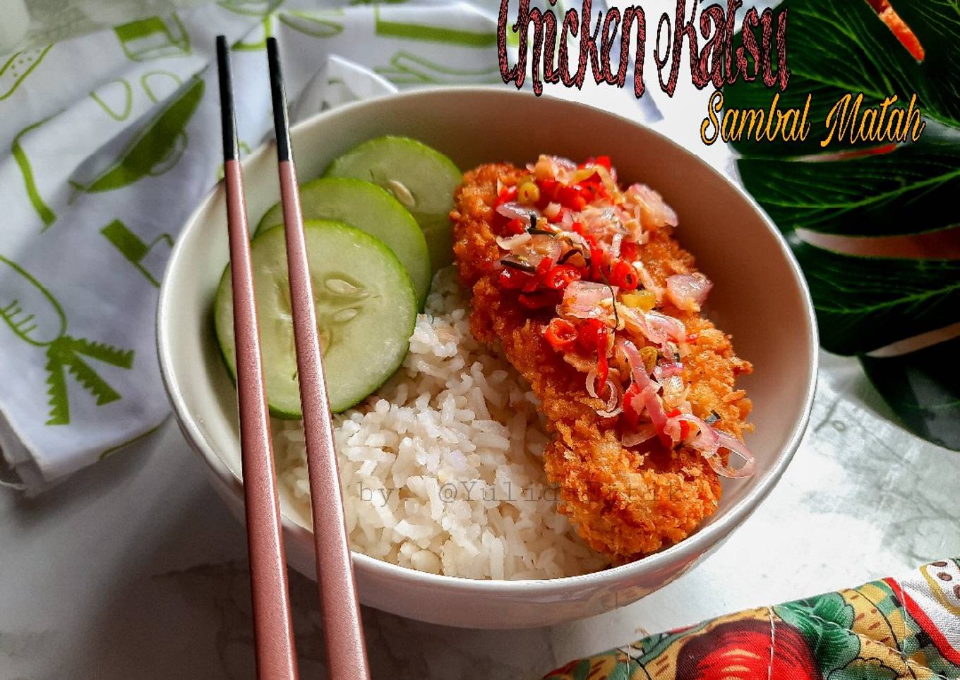 Chicken katsu Sambal Matah