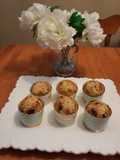 Chocolate chip coconut muffins