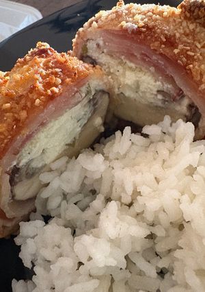 Töltött-rántott gomba fejek recept fotója
