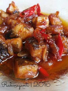 Foto resep Ikan asin asam manis banjar