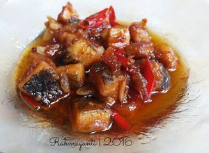 Foto resep Ikan asin asam manis banjar