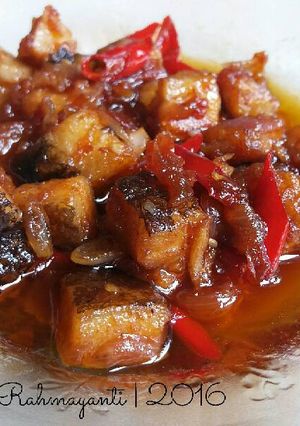 Foto resep Ikan asin asam manis banjar