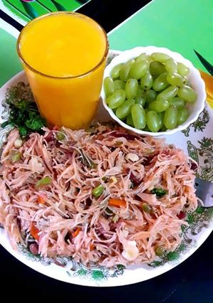 A picture of Vermicelli upma.