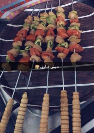 صورة لوصفة شيش طاووق