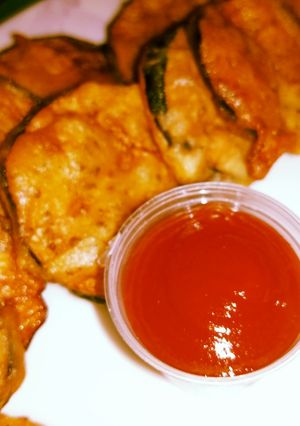 A picture of Bengan ke pakory.