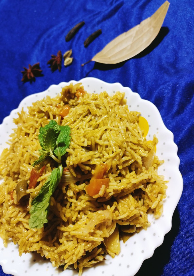 காய்கறி மசாலா புலாவ் செய்முறை முக்கிய புகைப்படம்