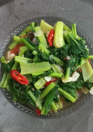 Foto resep Tumis sawi hijau