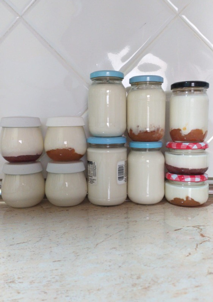 Una foto de Yogurt natural casero en panificadora Lidl🥛🥛🥛