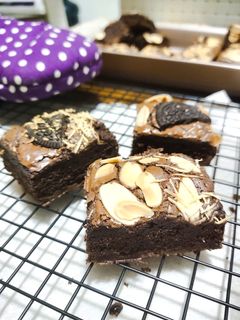 Foto resep Brownies Panggang Fudgy