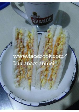 Foto resep Sandiwich Simpel (Roti Tumpuk)