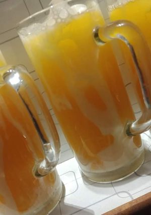 A picture of Mango slush.
