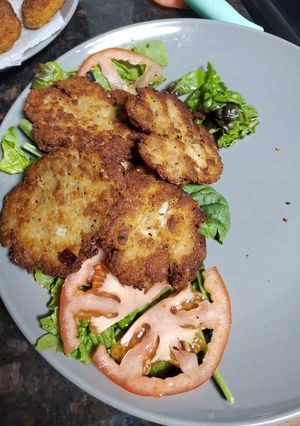 Una foto de Tortitas de atún