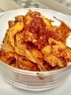 Foto resep 🌸 ikan asin kapas balado