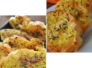 Foto resep Garlic Bread Meet With Cheese and Beef Ala Pizza Hut