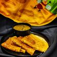 Tomato chutney dosa