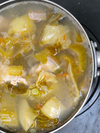 Anti Ribet, Membuat Bakut Sayur Asin (non halal) Sederhana Dan Enak