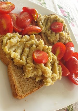 O poză a rețetei Salată de vinete - cu sau fără maioneză.