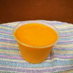 A picture of Mango Icecream.