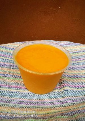 A picture of Mango Icecream.