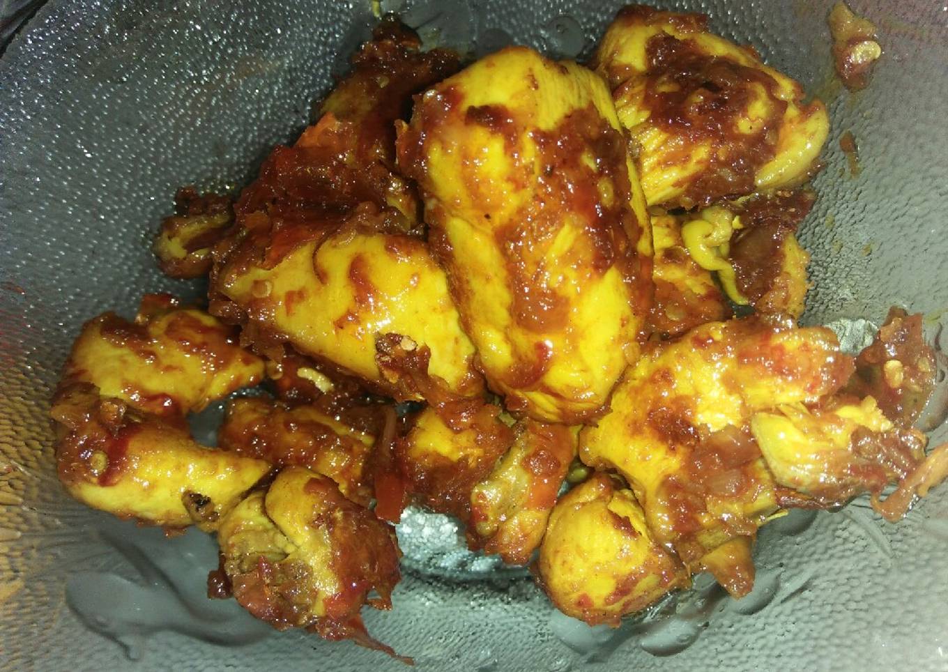 Ayam balado simple