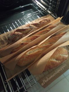 Una foto de Baguettes. (Thermomix)