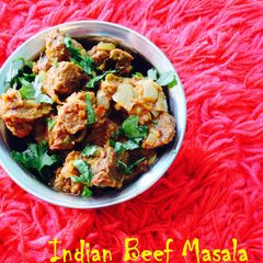 A picture of Indian Beef Masala.