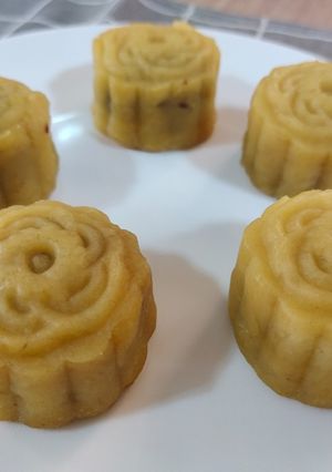 巧克力地瓜月餅|低糖低油|純素食譜 的食譜成品照片