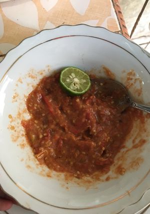 Foto resep Sambal terasi