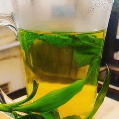 A picture of Tulsi Mint Tea.