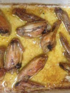 Una foto de Alitas de pollo al limón