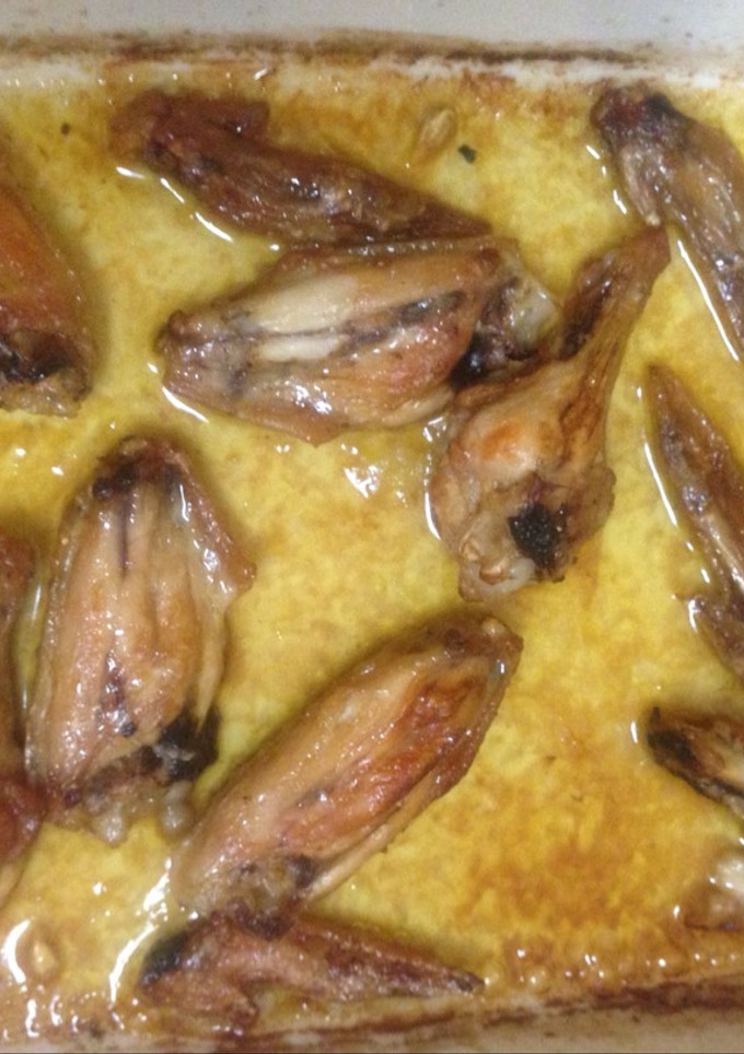 Una foto de Alitas de pollo al limón