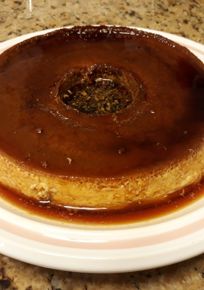 Una foto de Flan de huevo