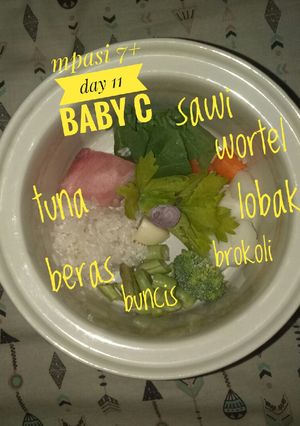 Foto resep Mpasi 7+ day 11 baby c