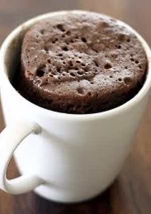 A picture of Real Mermaid's Mug Cake With a Twist.