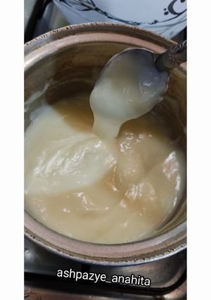 عکسی از دستور 😋کرمفیل جایگزین خامه🤞