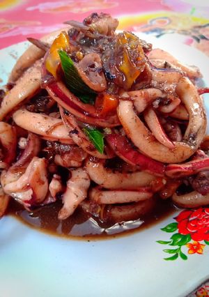 Foto resep Sotong pedas