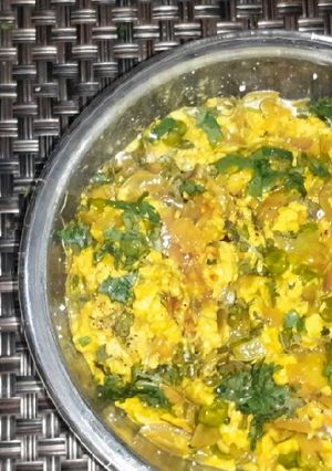 A picture of Restaurant style paneer bhurji.