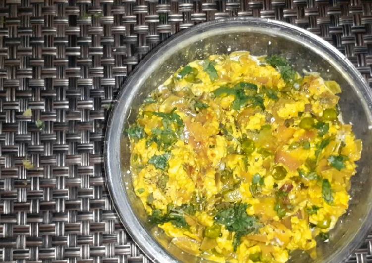 Restaurant style paneer bhurji