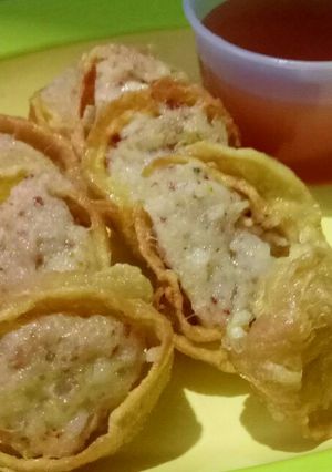 Foto resep Eggroll Rice Cornet