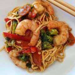 A picture of Easy noodle stir fry.