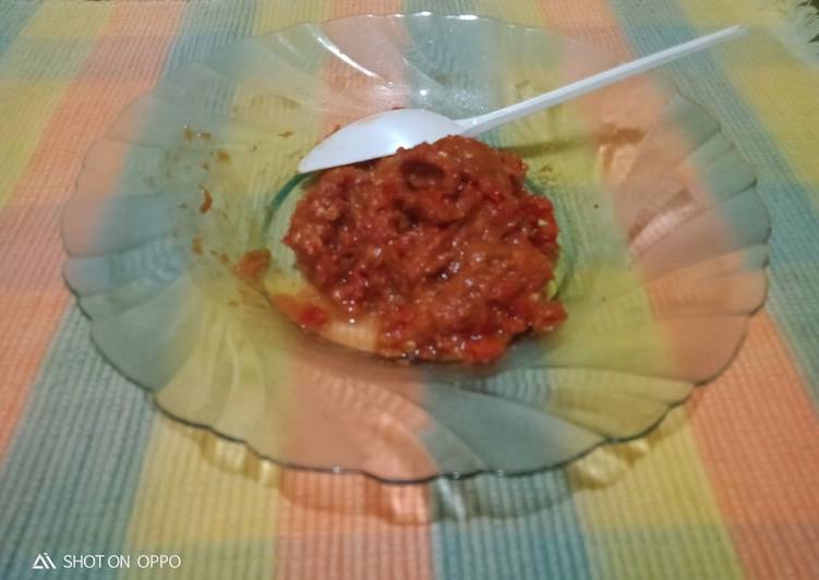 Sambal bawang pedas gila