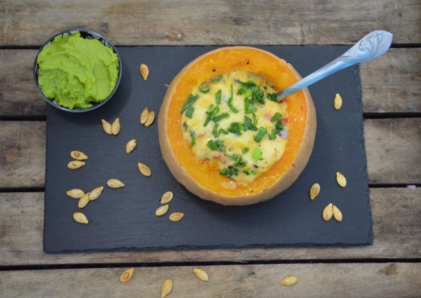 Calabaza rellena