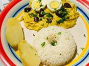 Una foto de ají gallina